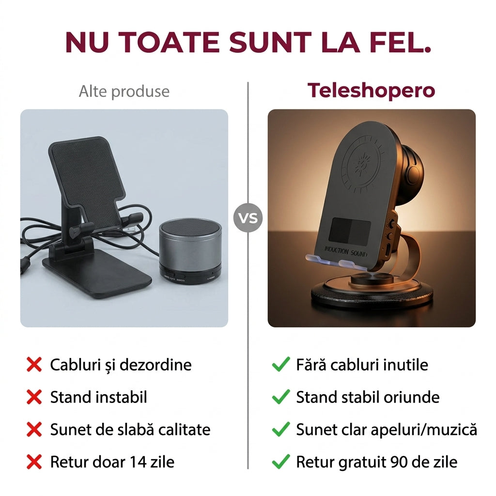 Boxă Wireless Cu Stand