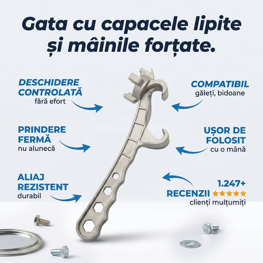 Deschizător Multifuncțional Capace