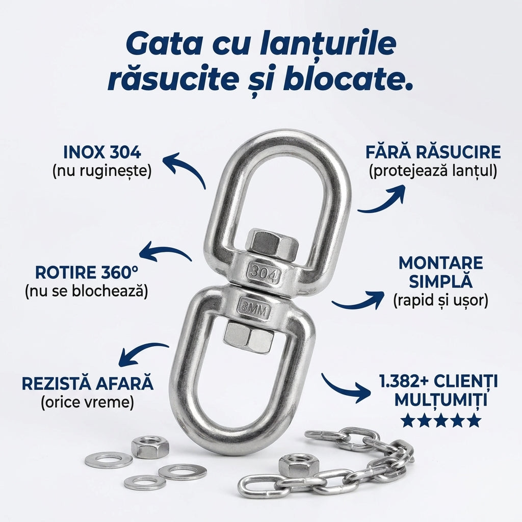 Ancoraj Swivel Inox 304