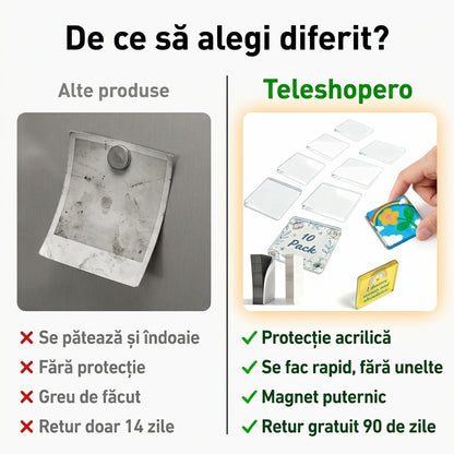 Magneți Acrilici DIY Frigider