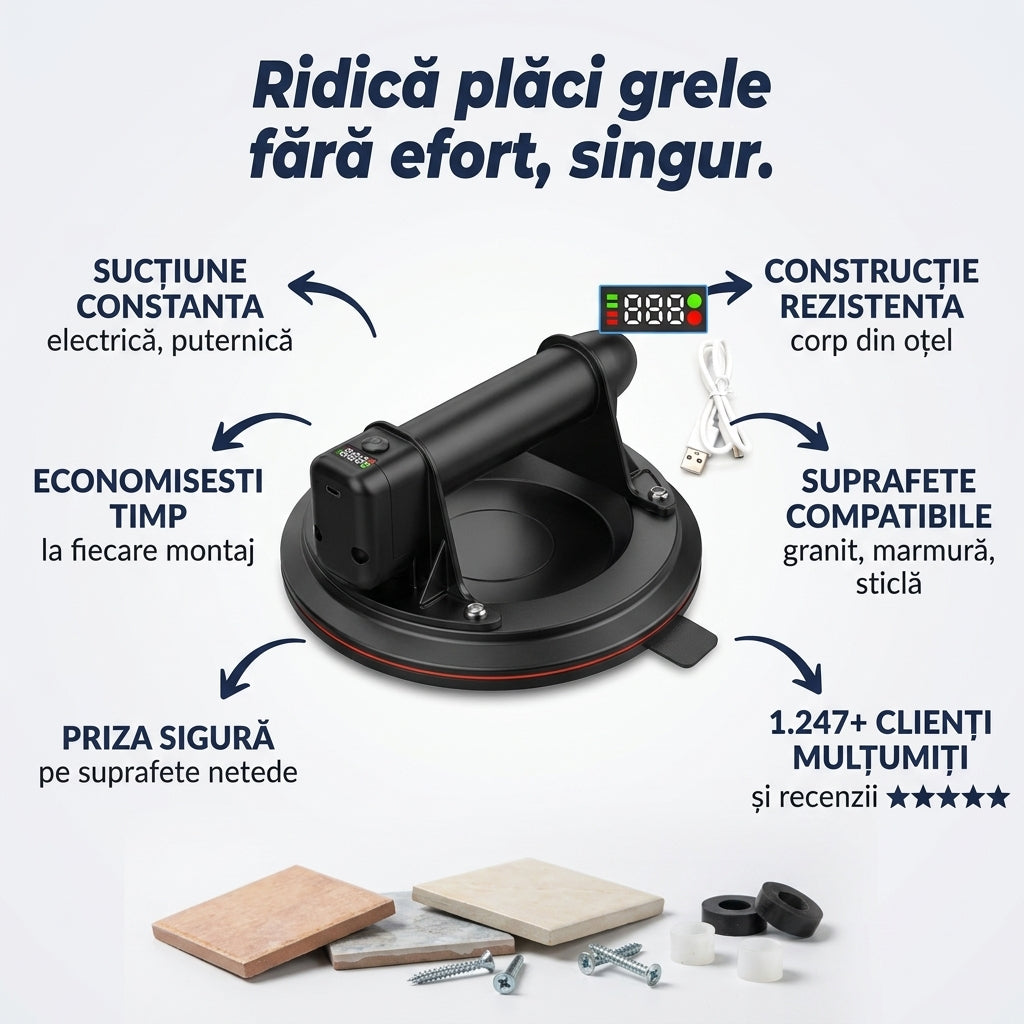 Ventuză Electrică de Ridicare