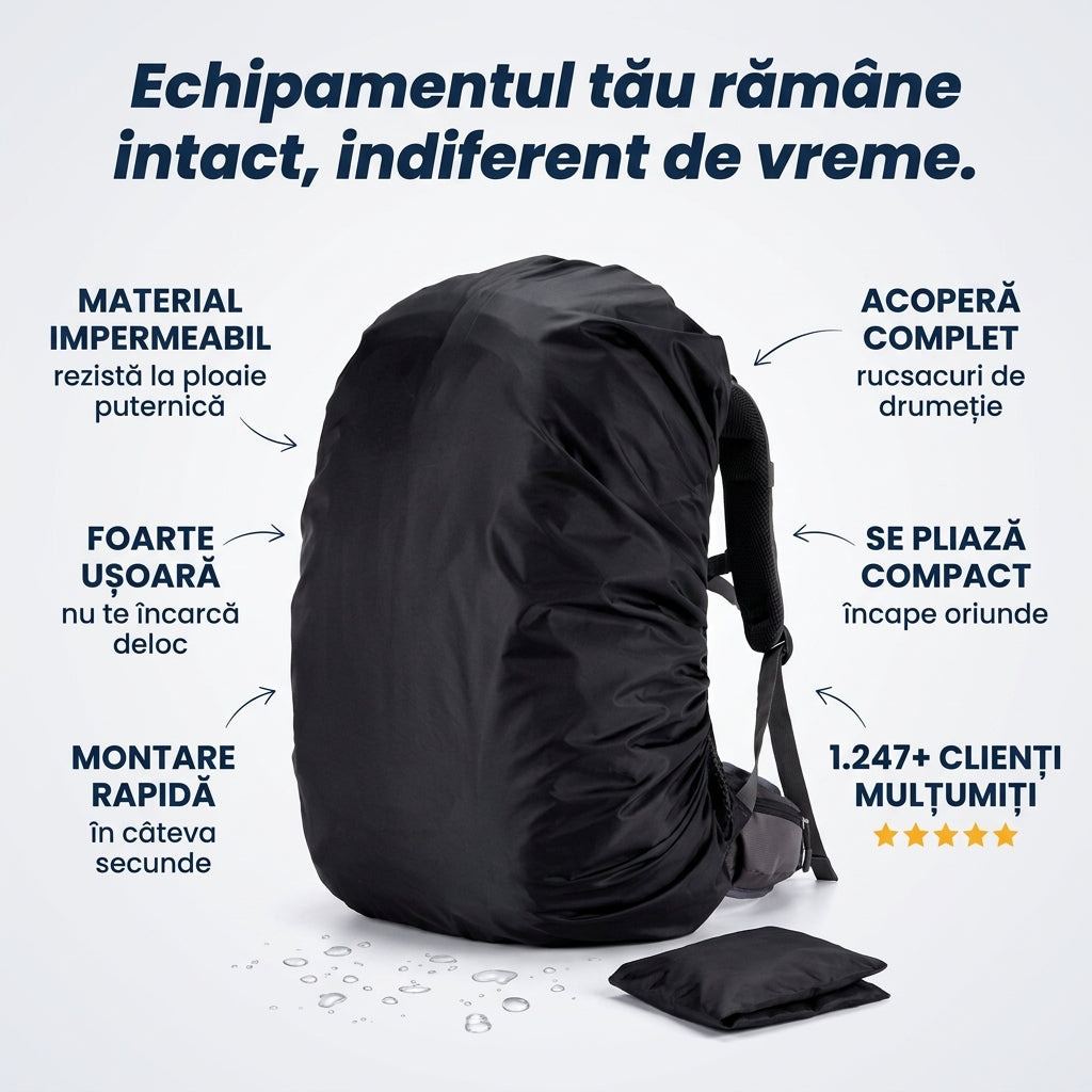 Husă Impermeabilă pentru Rucsac