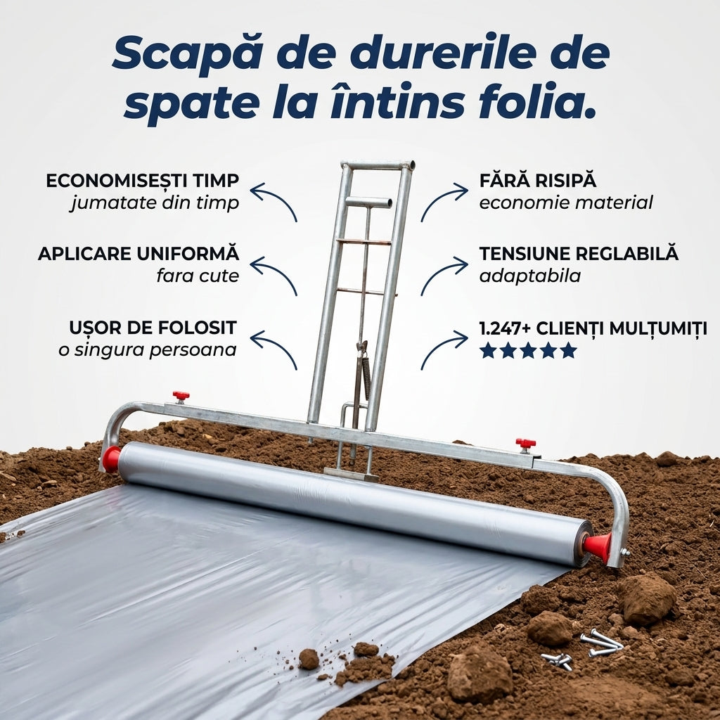 Aplicator Film Agricol Mobil