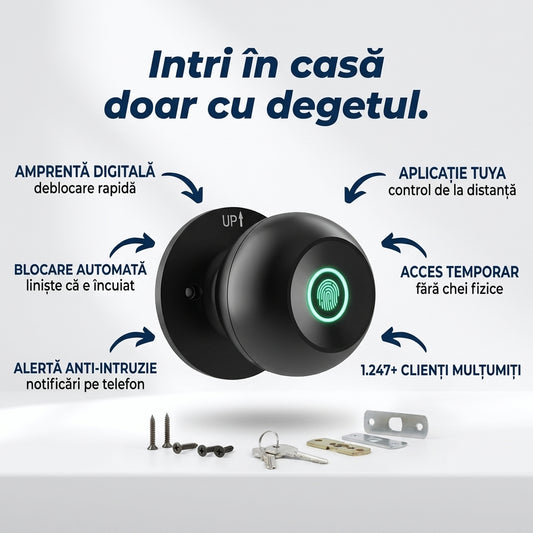 Încuietoare Smart cu Amprentă