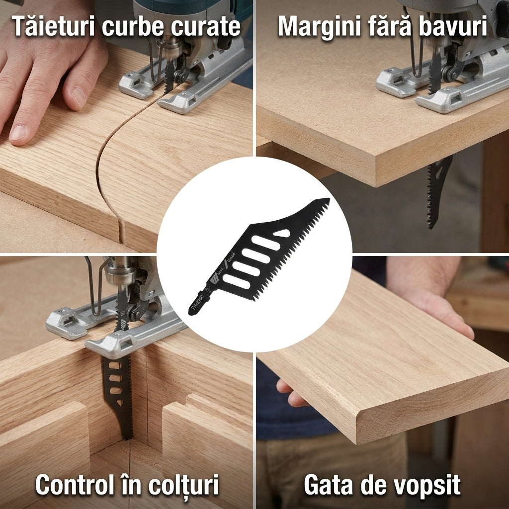 Lamă Curbată Tăieri Fine