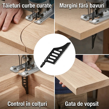Lamă Curbată Tăieri Fine