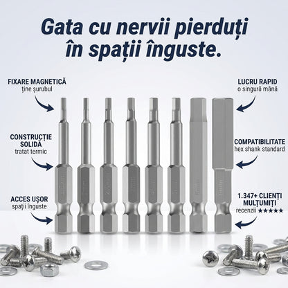 Set Biți Hex Magnetici