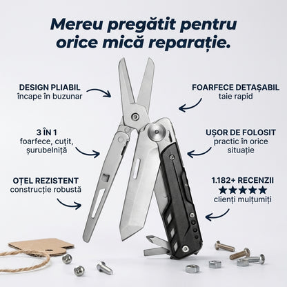 Multitool Foarfece și Cuțit