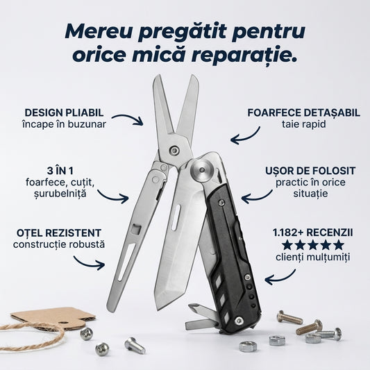 Multitool Foarfece și Cuțit