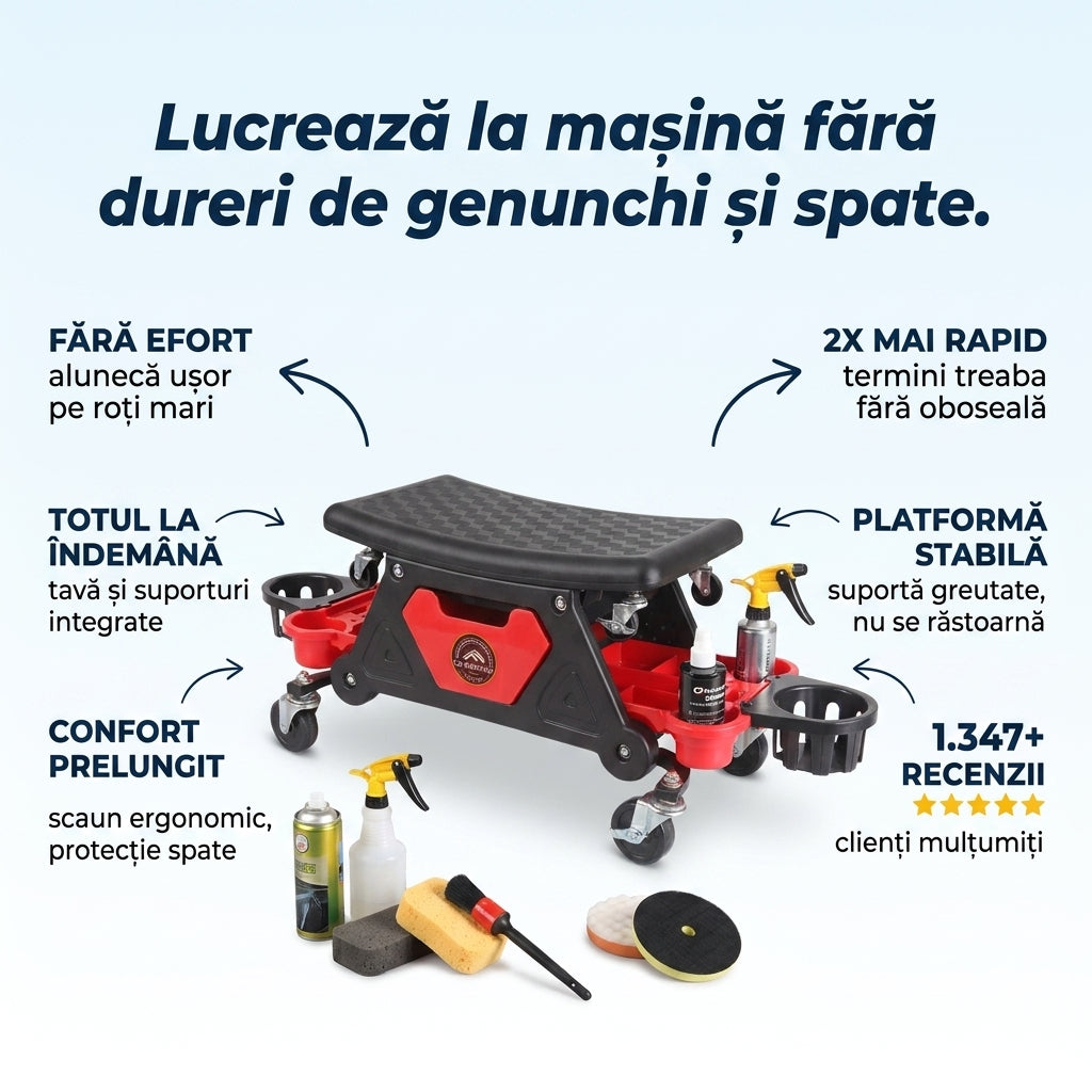 Scaun Mobil Auto Garaj