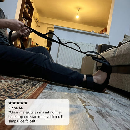 Curea Elastică Stretching Picioare