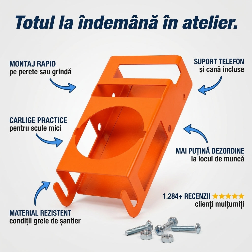 Suport Cană Telefon Șantier