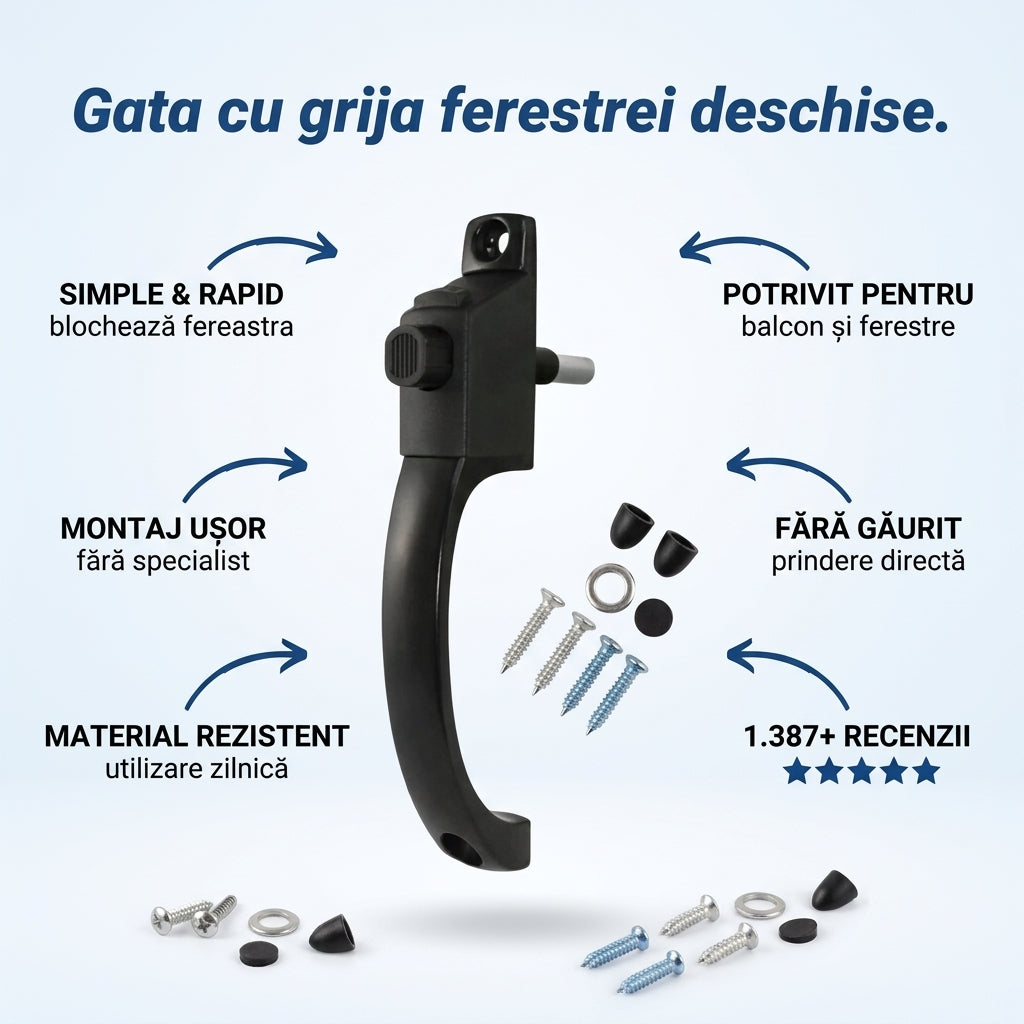 Mâner Glisant pentru Ferestre