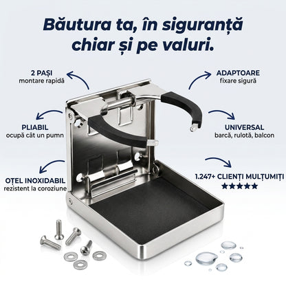 Suport Pahare Pliabil Inox