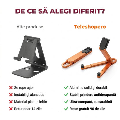 Suport Telefon Pliabil Breloc
