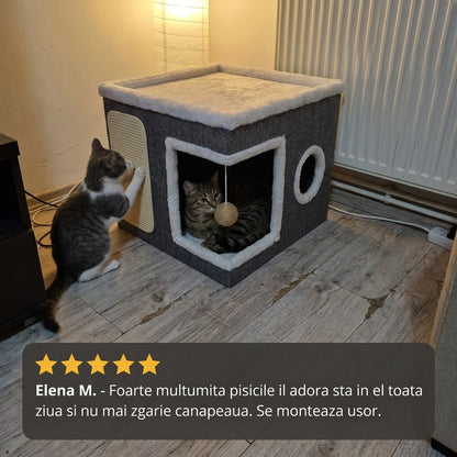 Cuib Pliabil Pisici