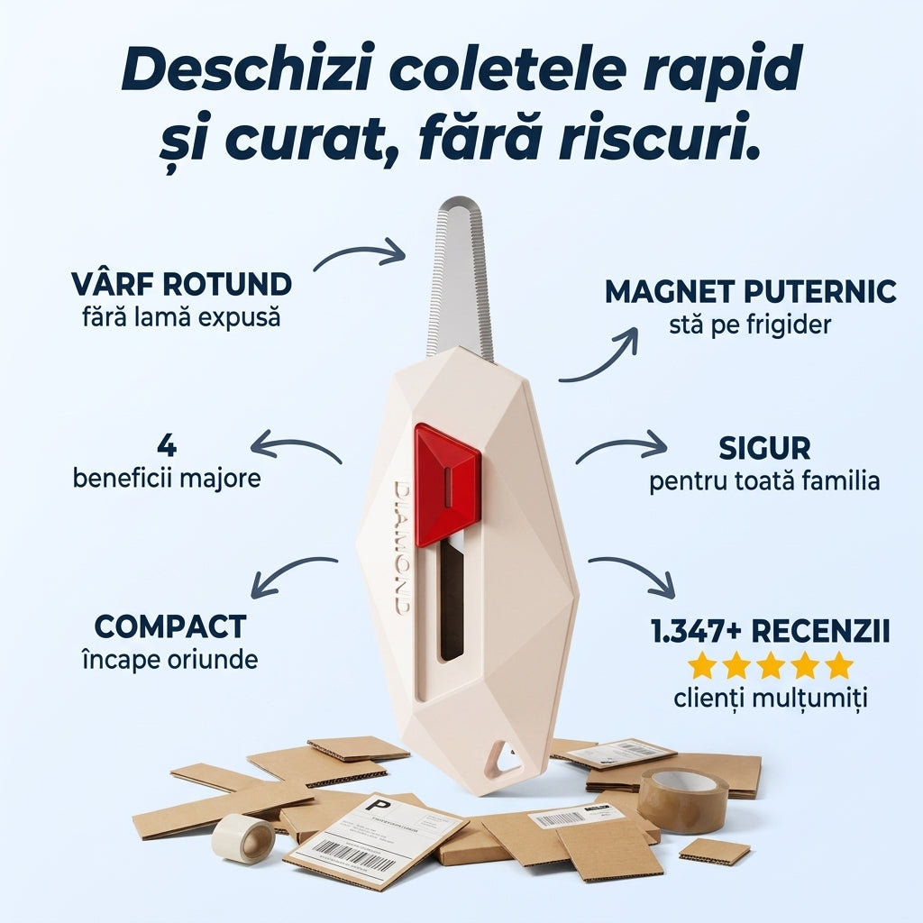 Cutter Siguranță pentru Cutii