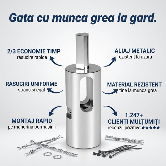 Răsucitor Sârmă pentru Burghiu