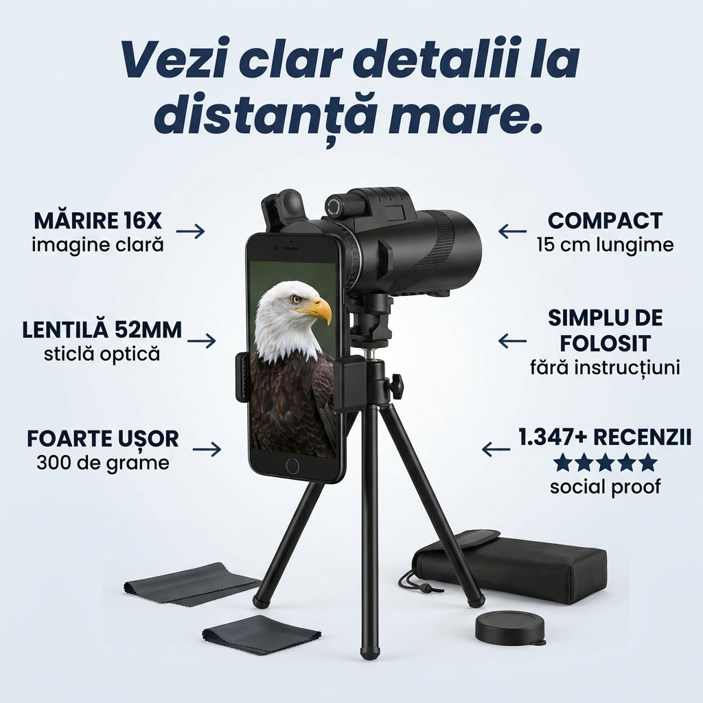 Mini Telescop Optic Portabil