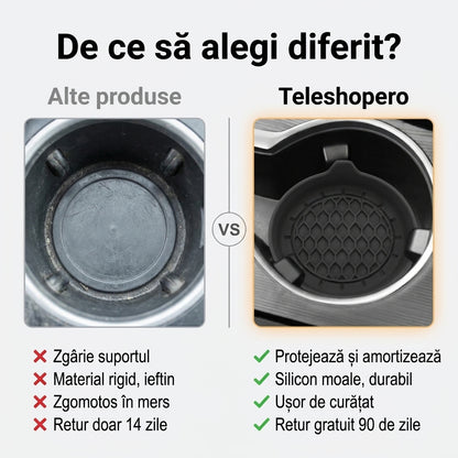 Set 2 Inserții Silicon Suport Pahare