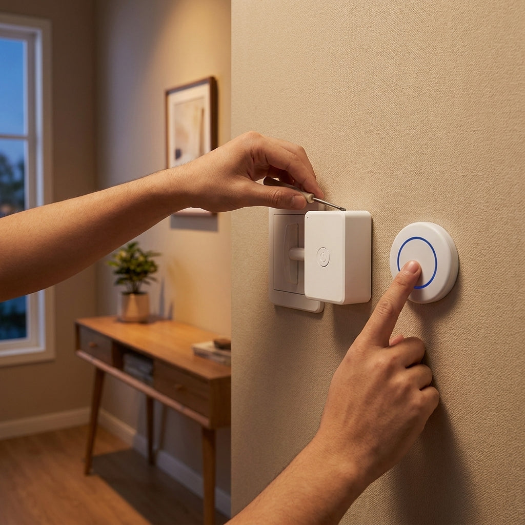Buton Wireless Pentru Iluminat