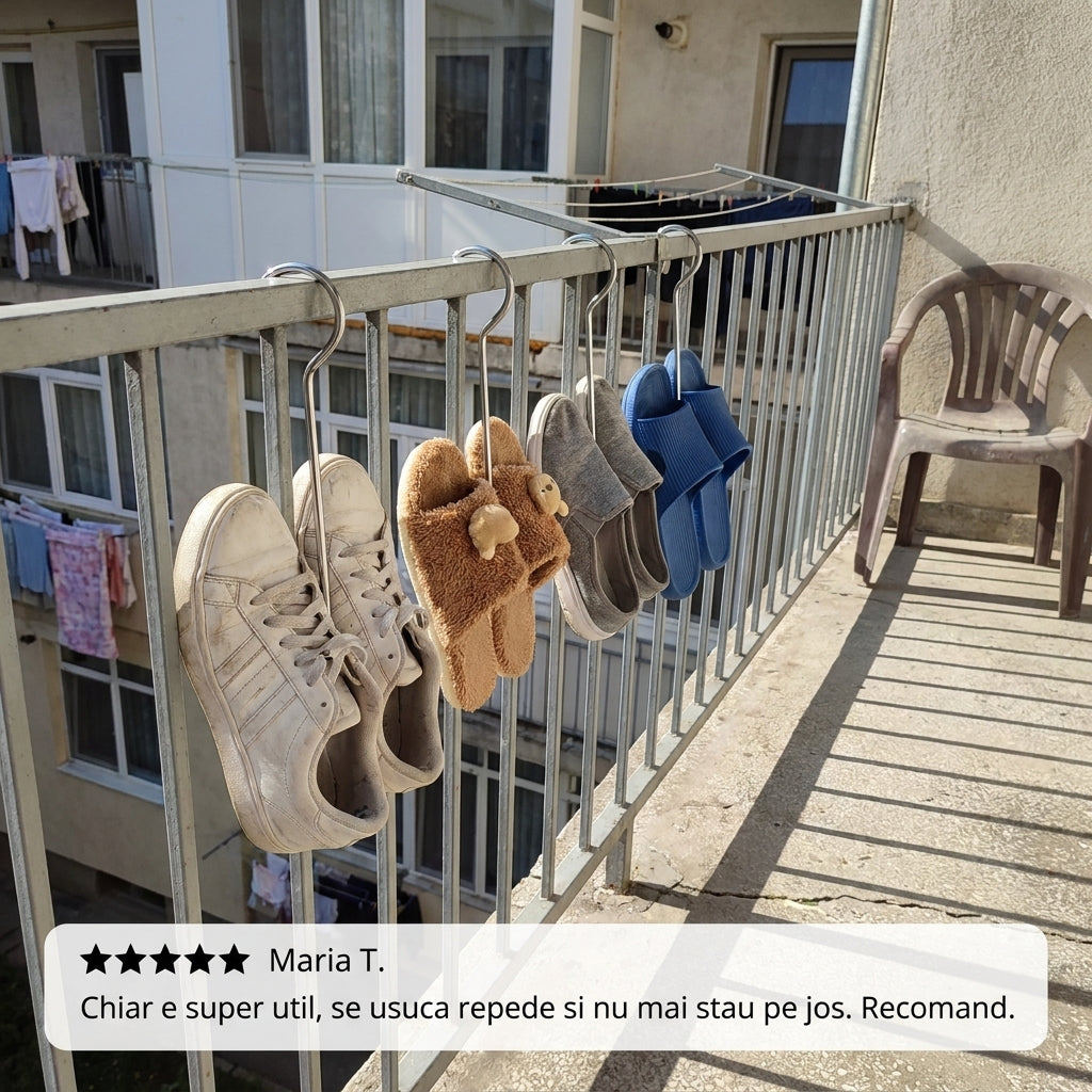 Suport Uscat Încălțăminte Balcon