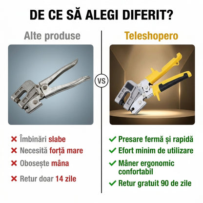 Clește Presare Profile Metalice