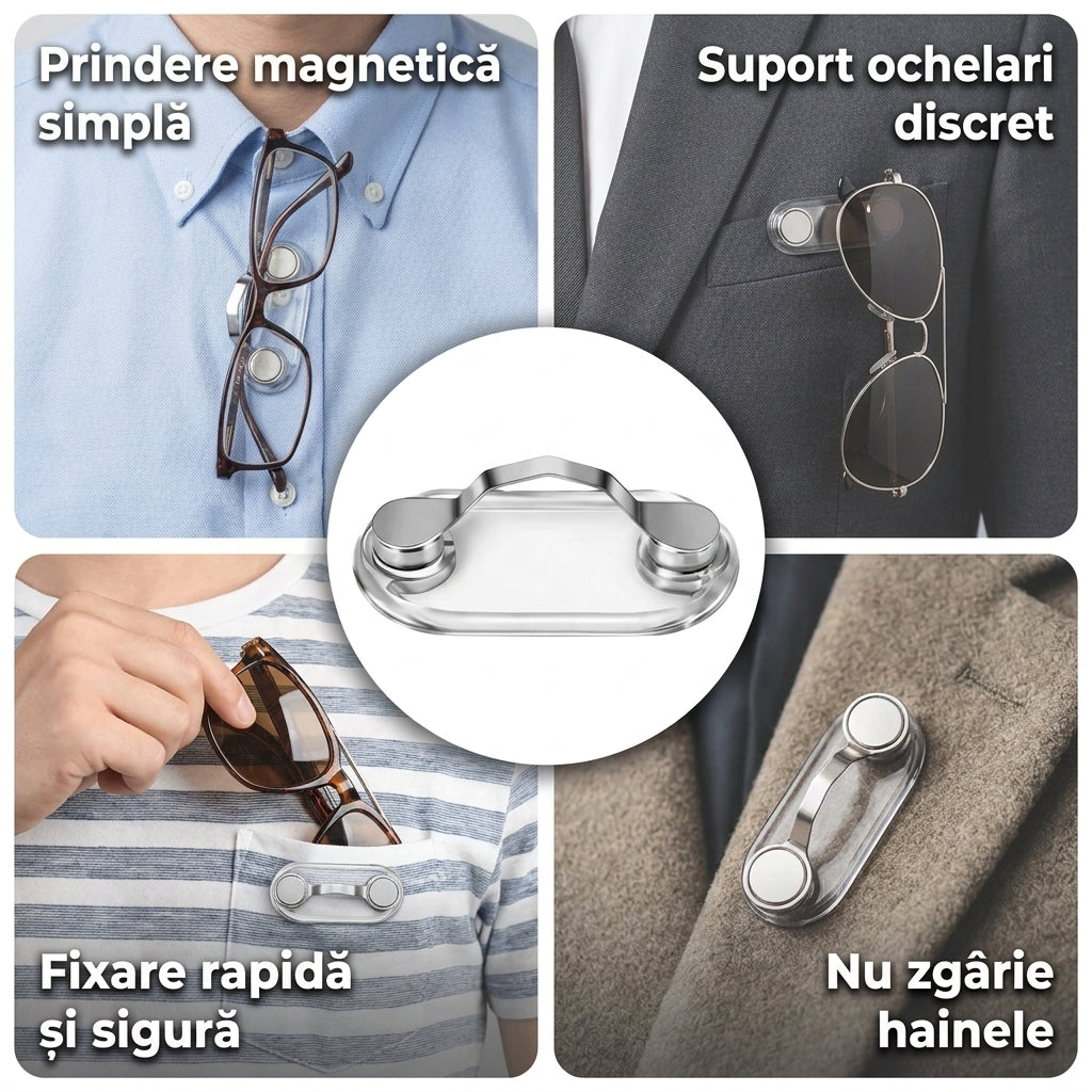 Clip Magnetic Suport Ochelari