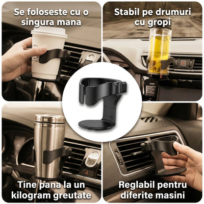 Suport Pahar Auto Ventilație
