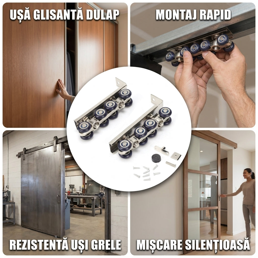 Role Uși Glisante Plafonabile