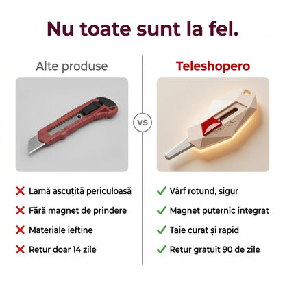 Cutter Siguranță pentru Cutii