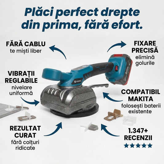 Nivelator Plăci Vibrant Wireless