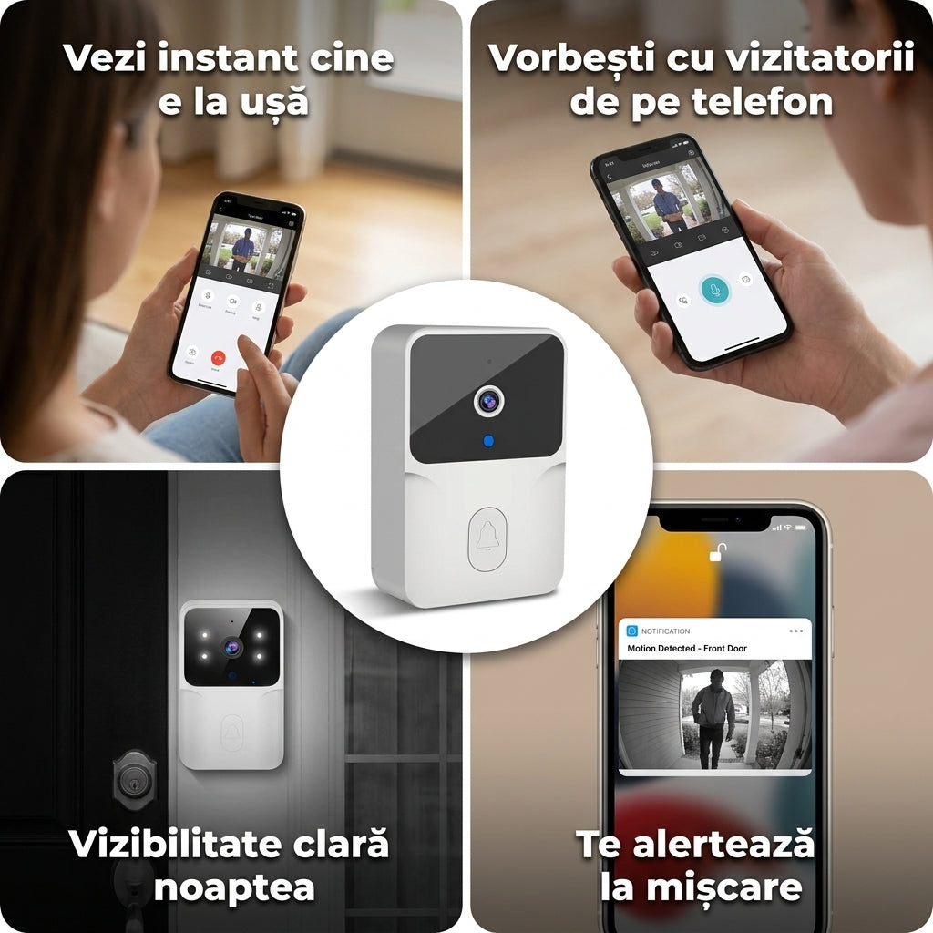Sonerie Video Smart Ușă