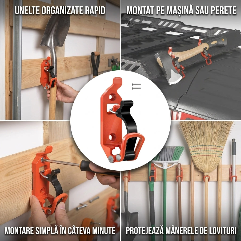 Set 2 Suport Perete Unelte
