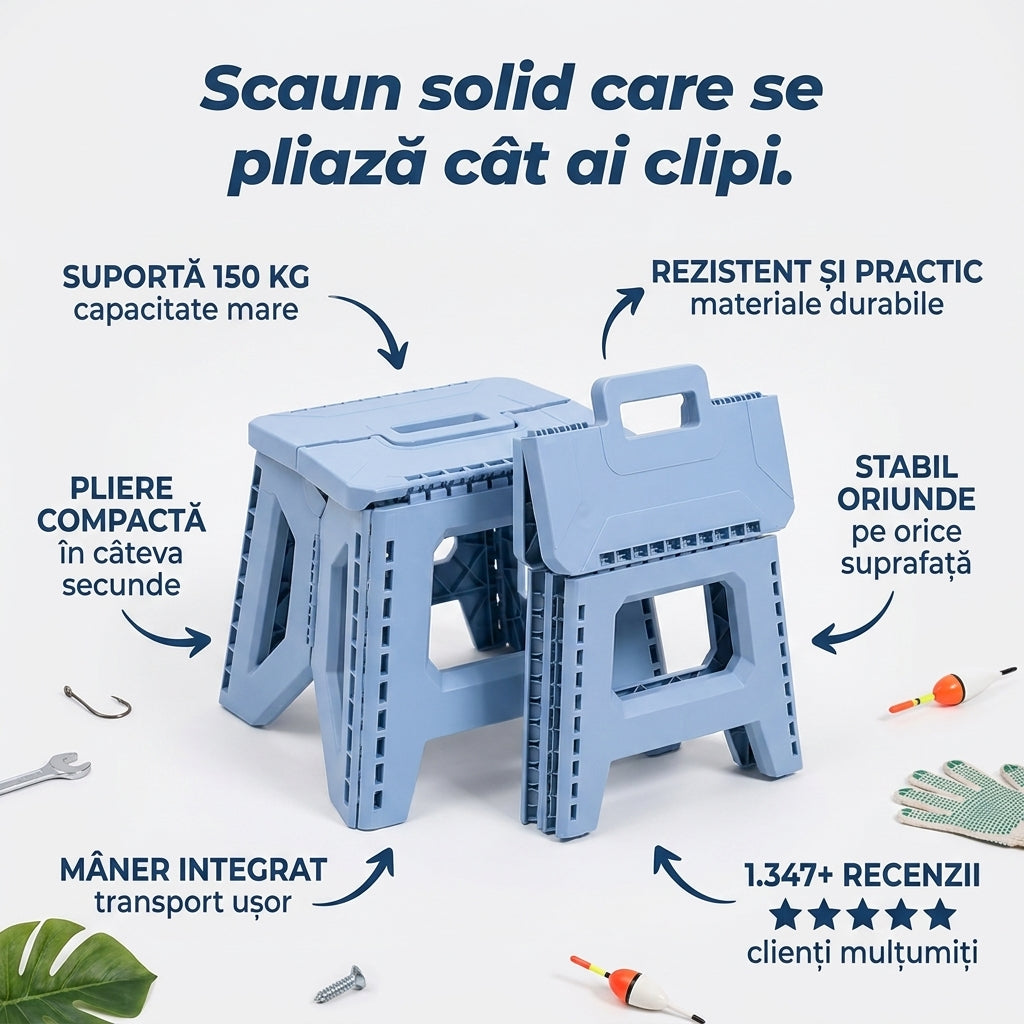 Scaun Pliant Camping Robust