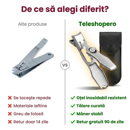 Clește Unghii Inoxidabil Portabil