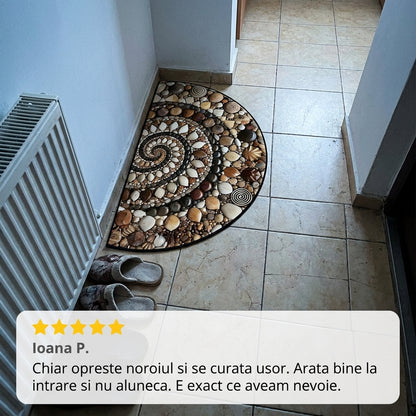 Covoraș Intrare Pietre Semicerc