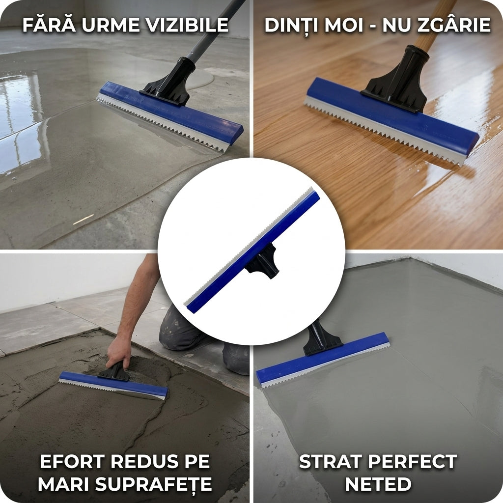 Racletă Pardoseală Dinți Moi