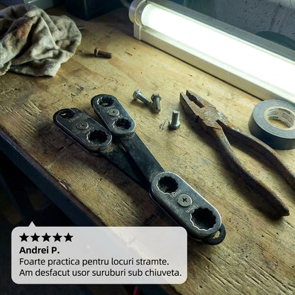 Cheie Rotativă Multifuncțională
