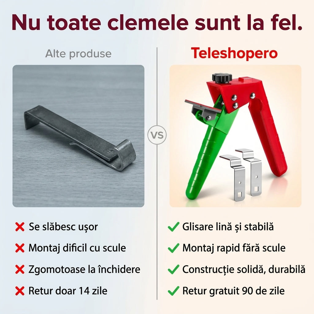 Clemă Reglabilă pentru Sertare