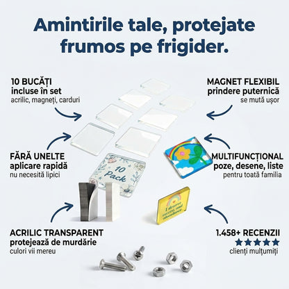 Magneți Acrilici DIY Frigider