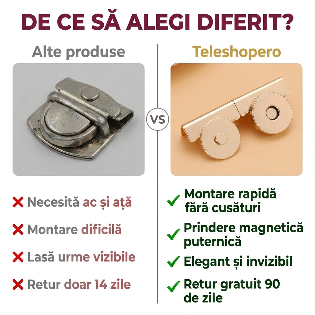 Butoane magnetice pentru genți