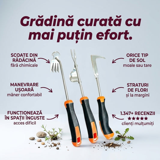 Unealtă manuală pentru buruieni