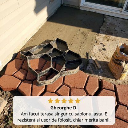 Șablon Pavaj Piatră Beton