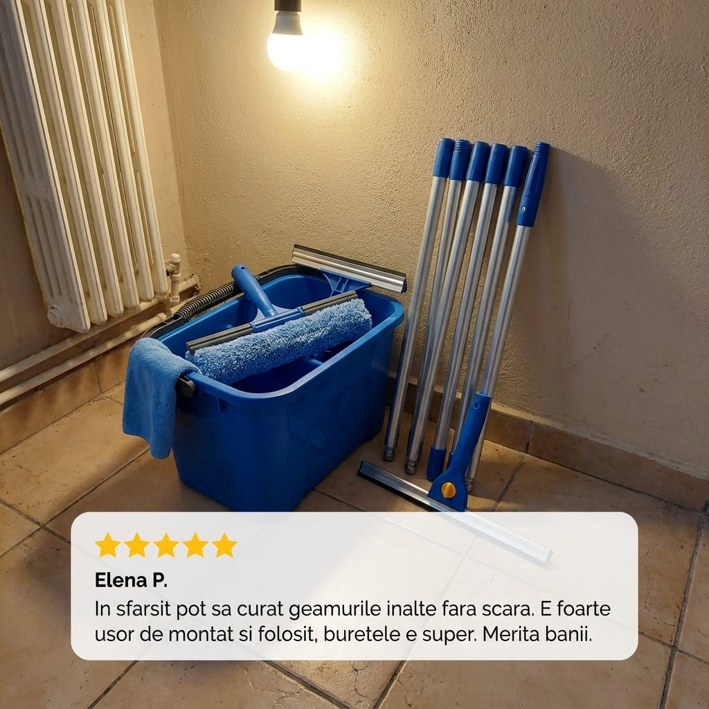 Kit Curățare Geamuri