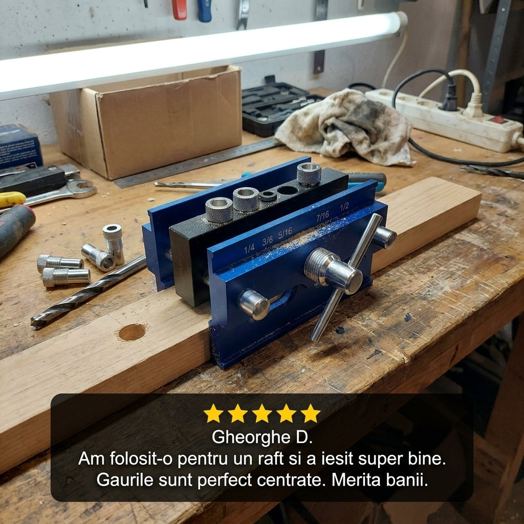 Trusă Jig Centrare Lemn