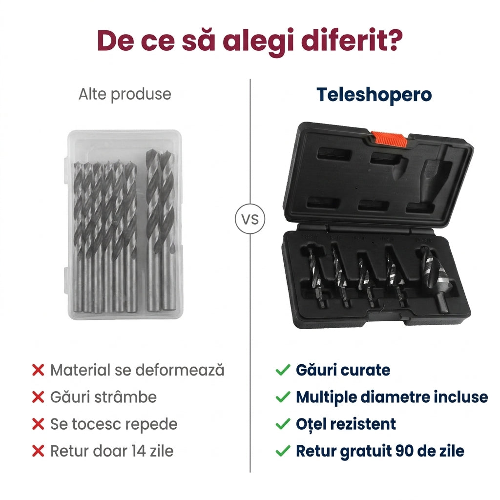 Set Burghie Etajate Oțel