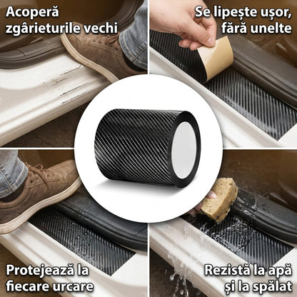 Folie Protecție Praguri Auto 3 m