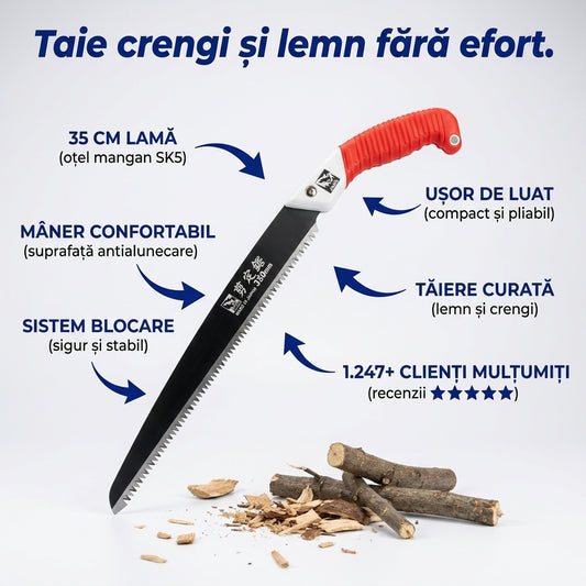 FIERĂSTRĂU DE MÂNĂ 35CM