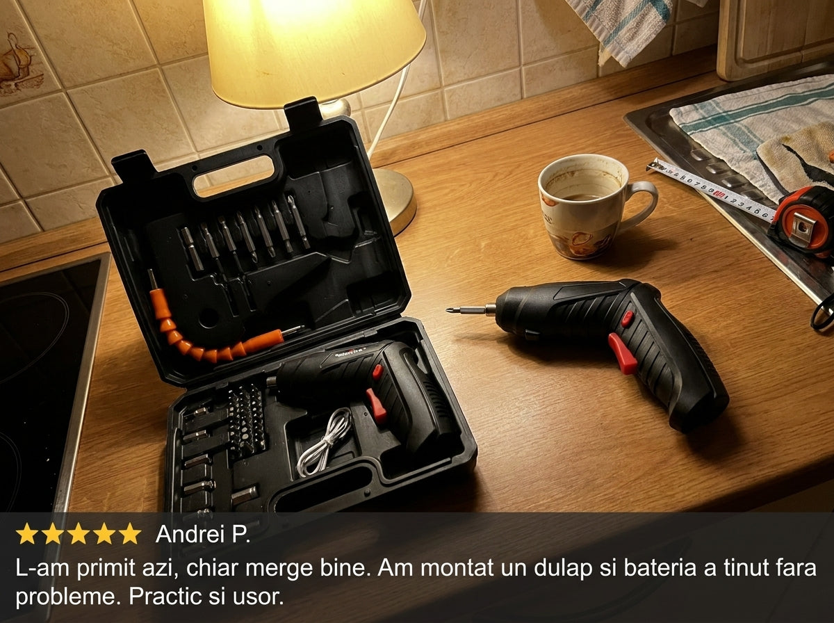 Șurubelnița Electrică cu Acumulator